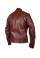 Men's Retro Brown Waxed Jacket